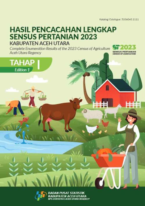 Hasil Pencacahan Lengkap Sensus Pertanian 2023- Tahap 1 Kabupaten Aceh Utara
